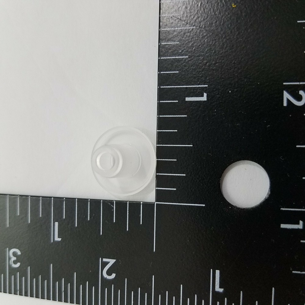 Horizontal Blind Caps 3/4 Inch Clear Replacement