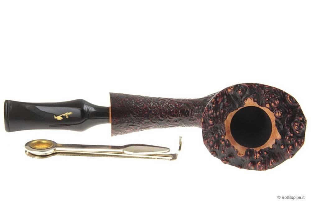 Savinelli Autograph Sandblast - Freeform - 6mm filter