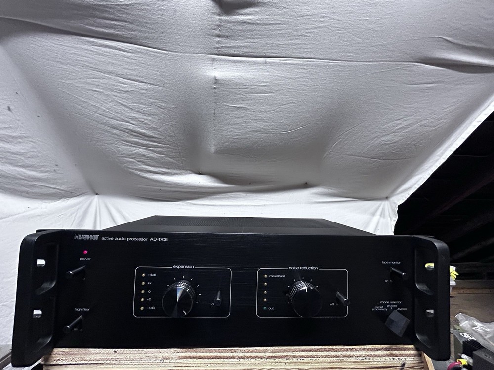 Heathkit AD-1706 Active Audio Processor. Working 2 Years Ago. PARTS/REPAIR UNIT.