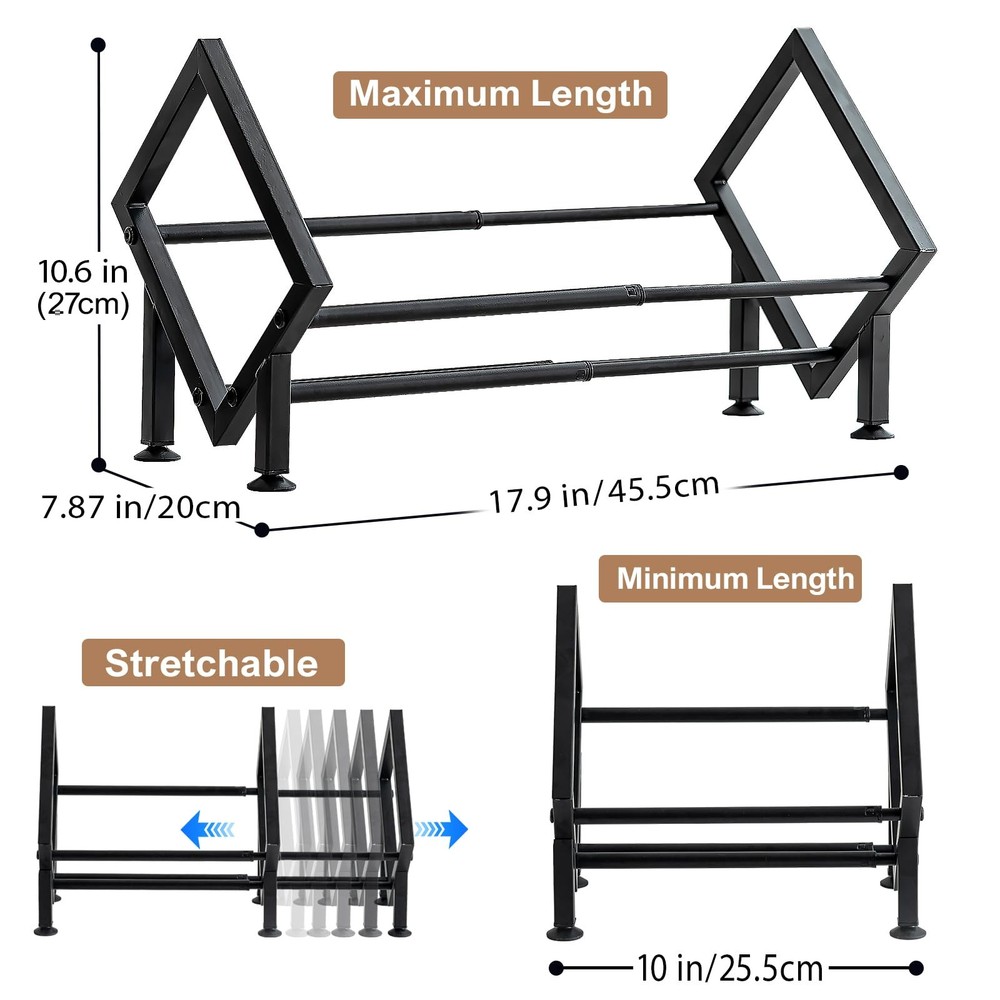 Adjustable Desktop Bookshelf for Desk Book Organizer, Tilting Tabletop Booksh...