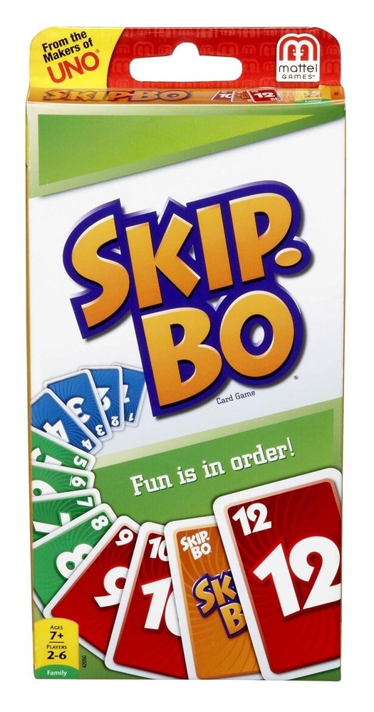 skip bo card & phase 10 card games bundle