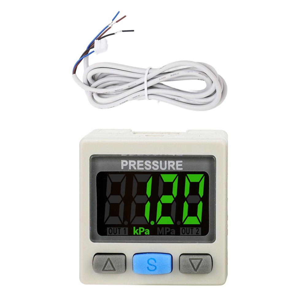 RC 1/8in Digital Pressure Switch Pneumatic Vacuum Digital Controller Switch