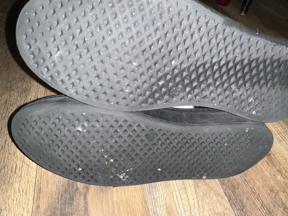 They are leather boots from Italy.