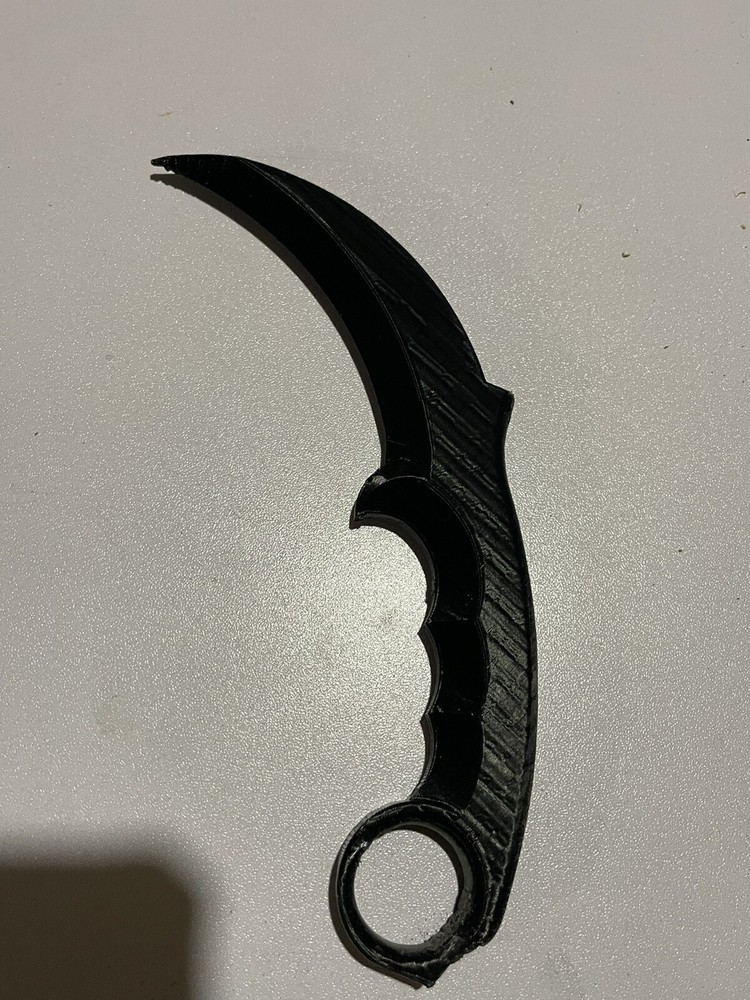 karambit knife fixed blade Training Dummy Knife 3dprinted