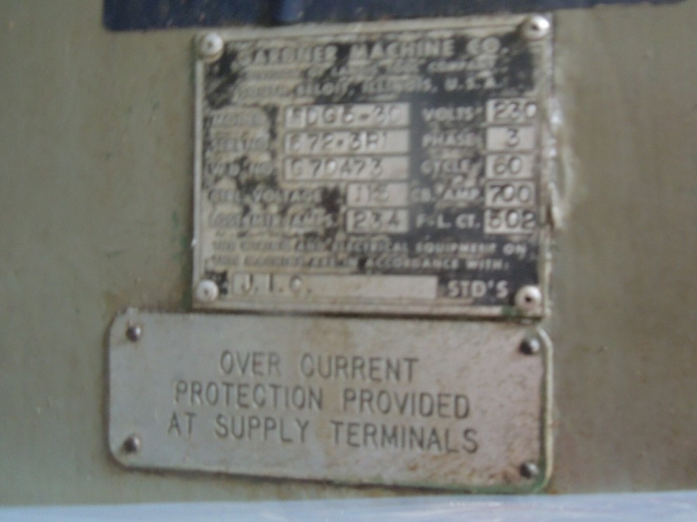 Gardner SDG5-30 Double Opposed Disc Grinder