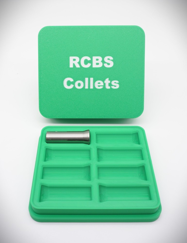 RCBS Bullet Puller Collet Storage Case Reloading Tool Organizer By RMD3D