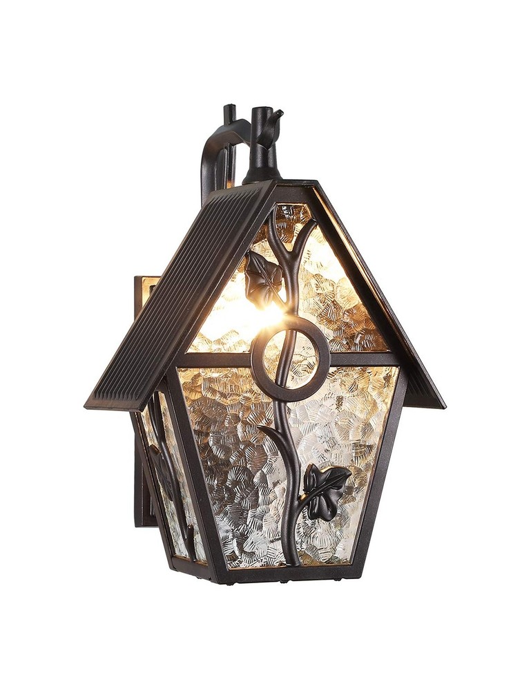 Rustic Outdoor Wall Lanterns Exterior Wall Mounted Sconce Light Designer Styl...