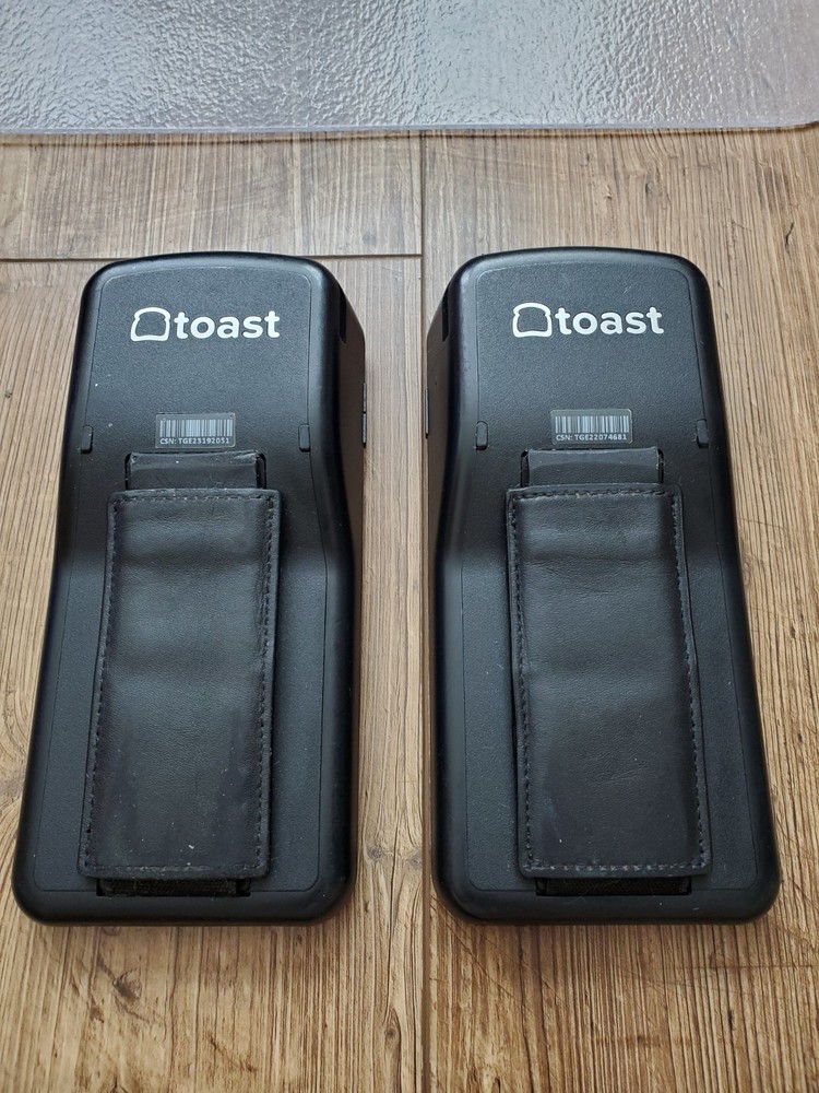 Two(2) Toast Flex POS Go 2 Handheld Tablet Mobile Computer Device - TG200