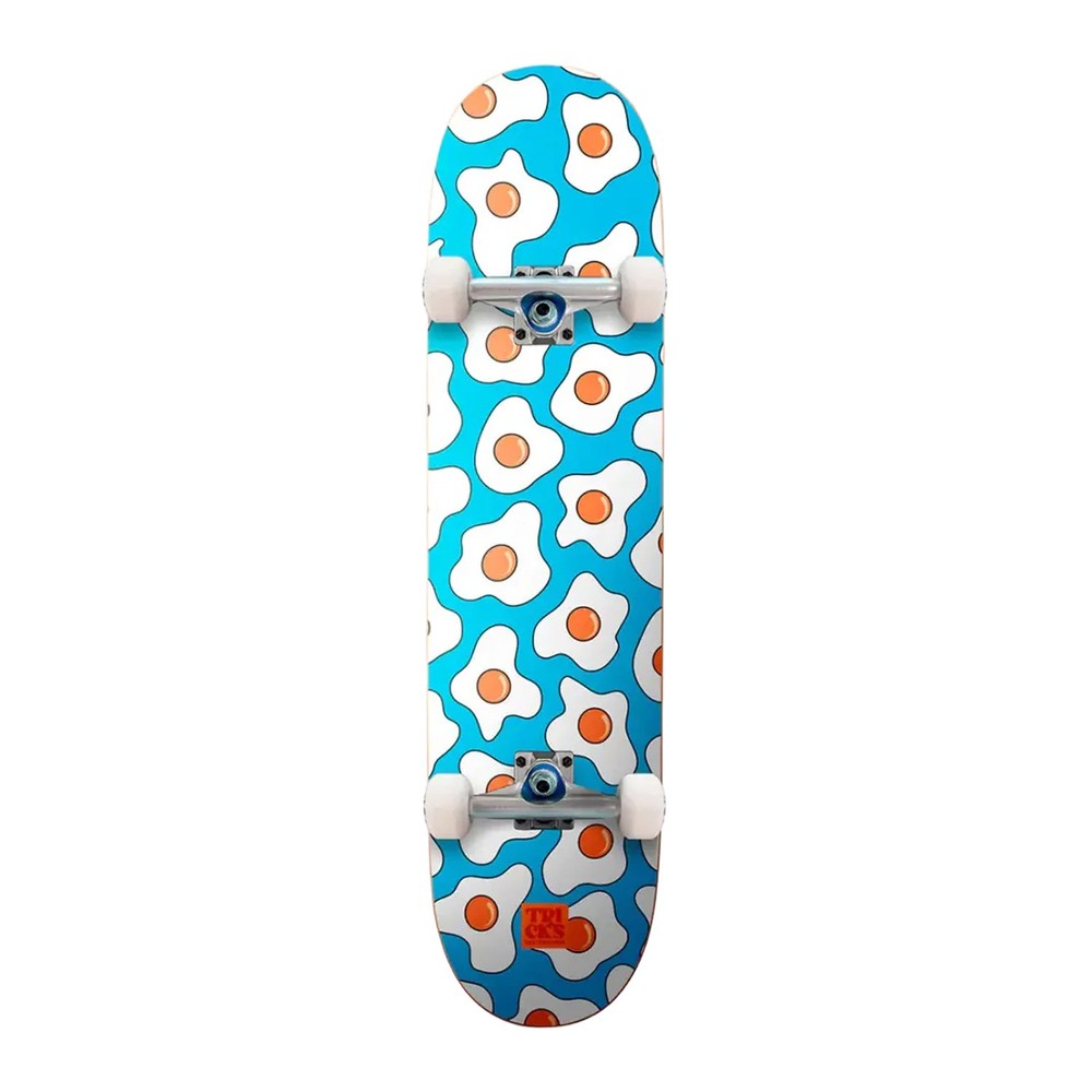 Tricks Skateboard Complete Eggs Midi Blue 7.5" x 29.5"