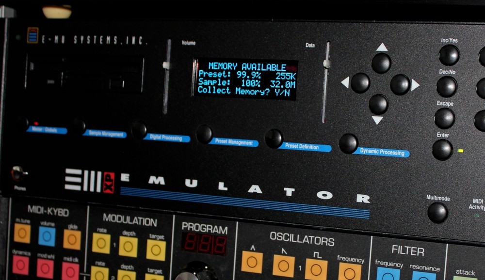 E-mu Emulator III / EIIIXP OLED Display !