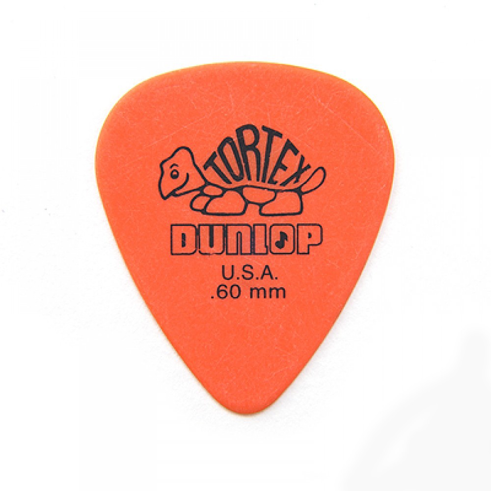 Dunlop Tortex Standard Guitar Picks .60MM 12-Pack