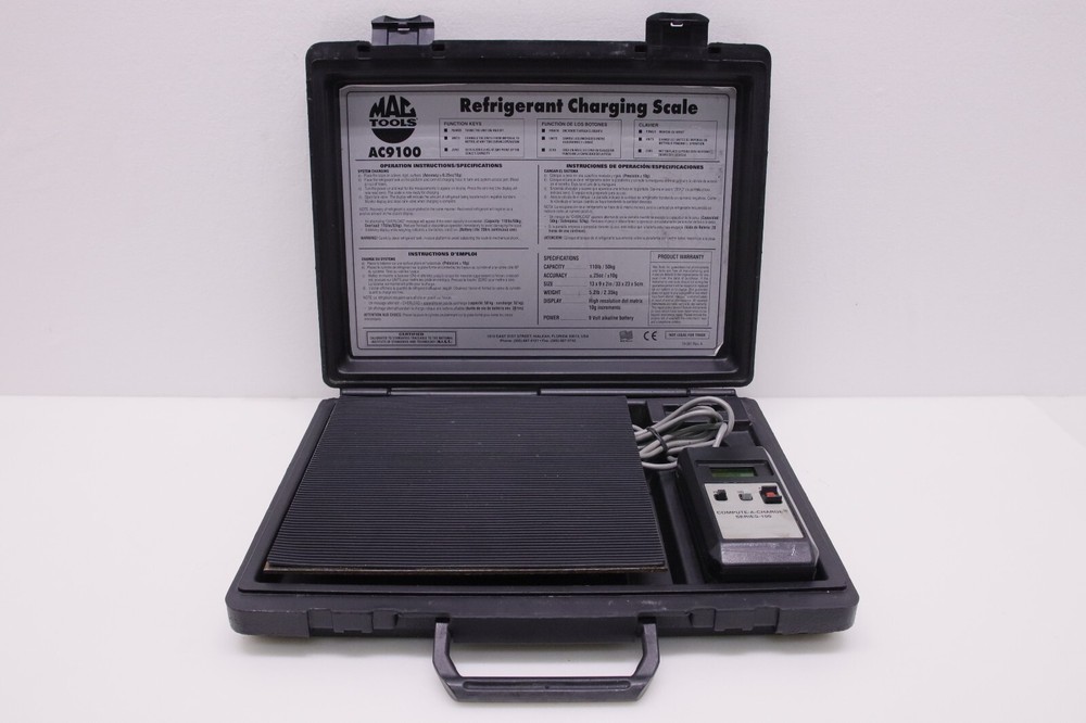 Mac Tools AC9100 Electronic Refrigerant Scale