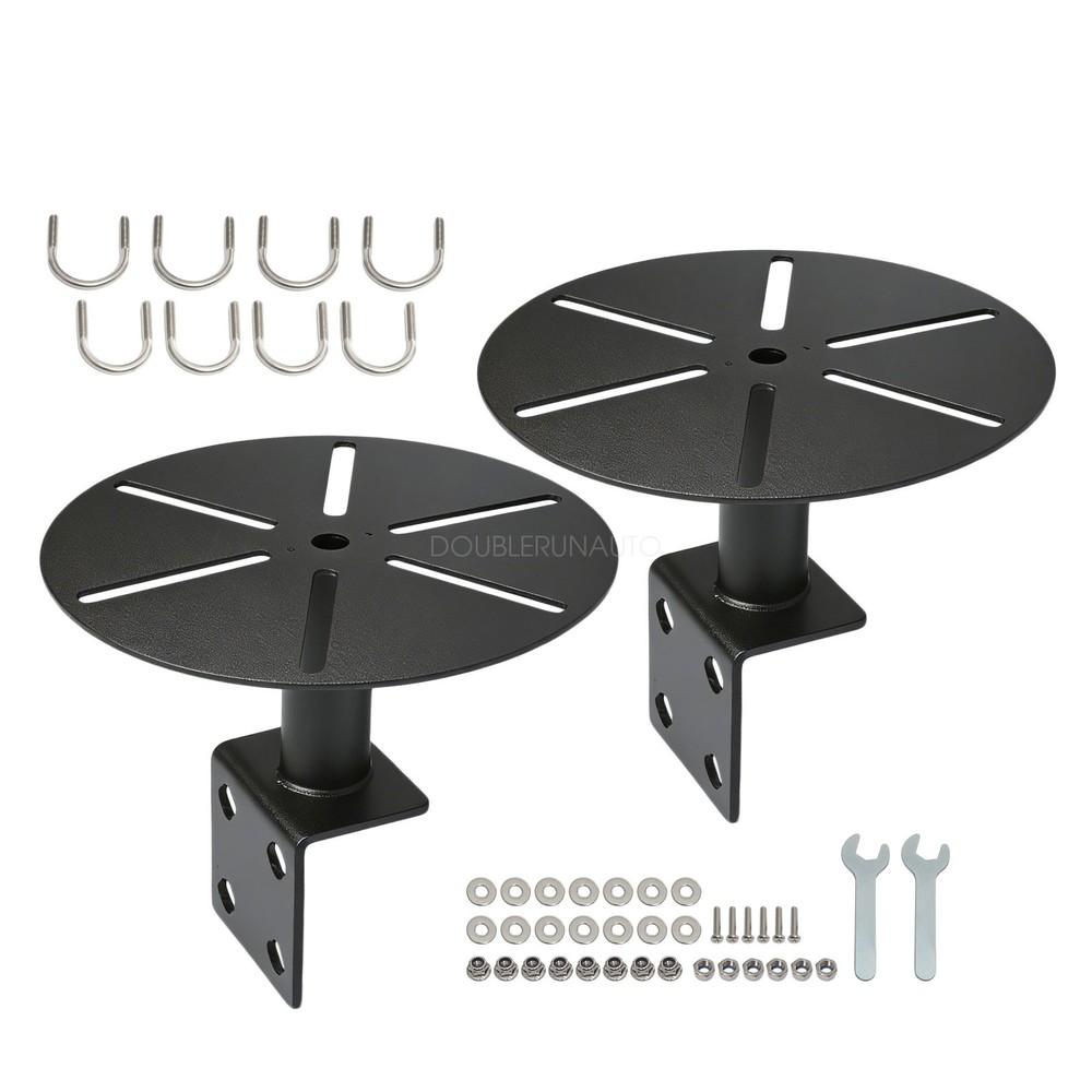 Strobe Light Mounting Bracket Mirror Mounted Bracket for truck 2pcs