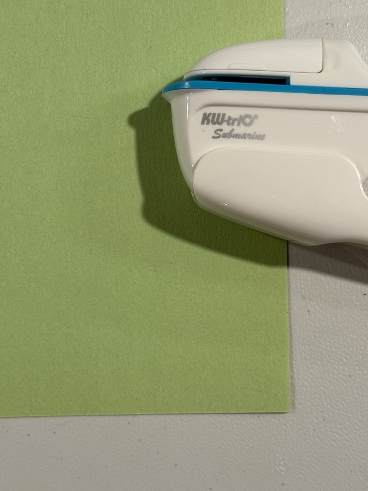 Submarine Stapleless Stapler, Environmental Protection Staple Free Stapler, 7...