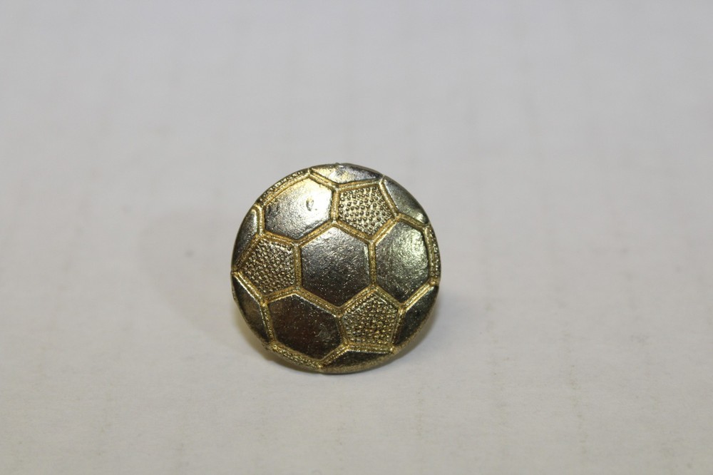 2 Small Soccer Related Hat or Lapel Pins