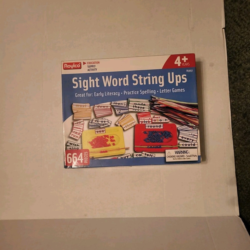 Roylco Sight Word String Ups