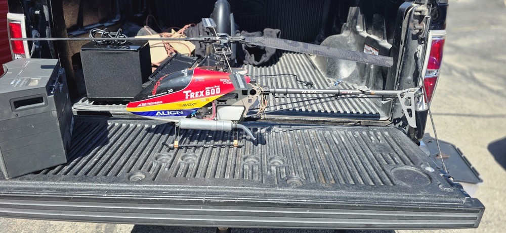 Align T-Rex Helicopter 600 Nitro AS IS UNTESTED