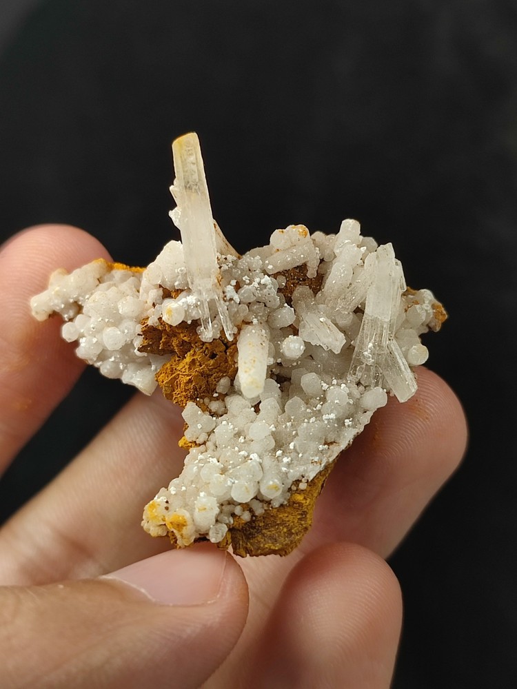 Calcite With Prehnite Nice Color & Termination-Afg.