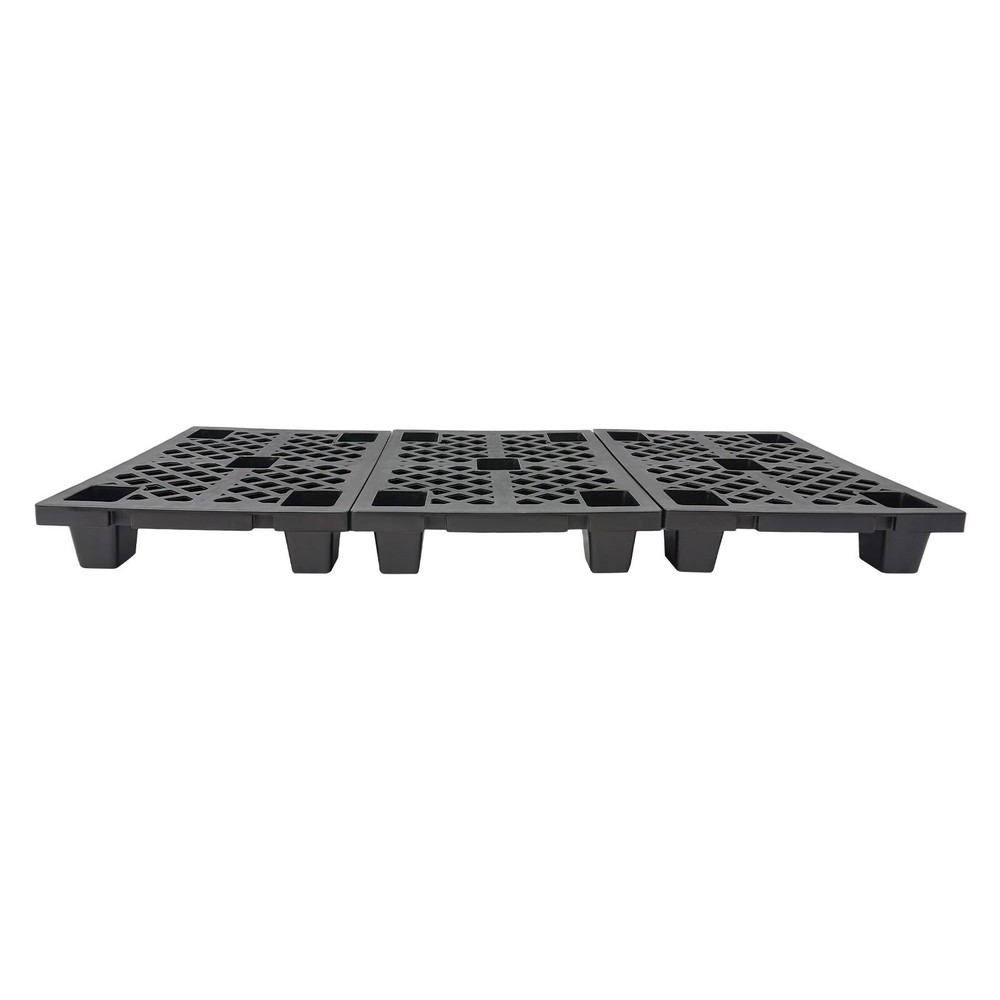 6x Plastic Pallets Interlocking Storage Stackable Anti-slip Loading Pallets