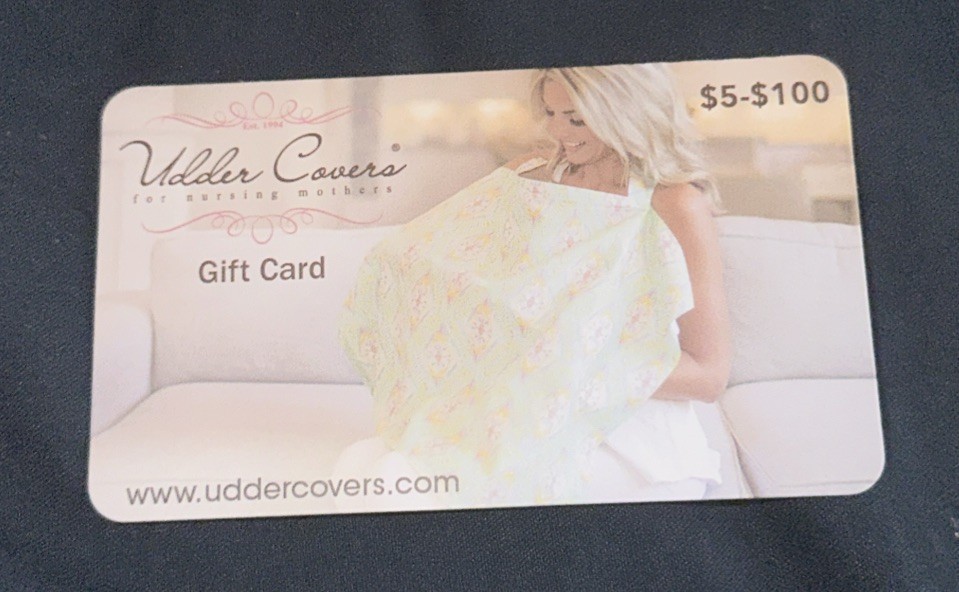 $35 Udder Covers Gift Card