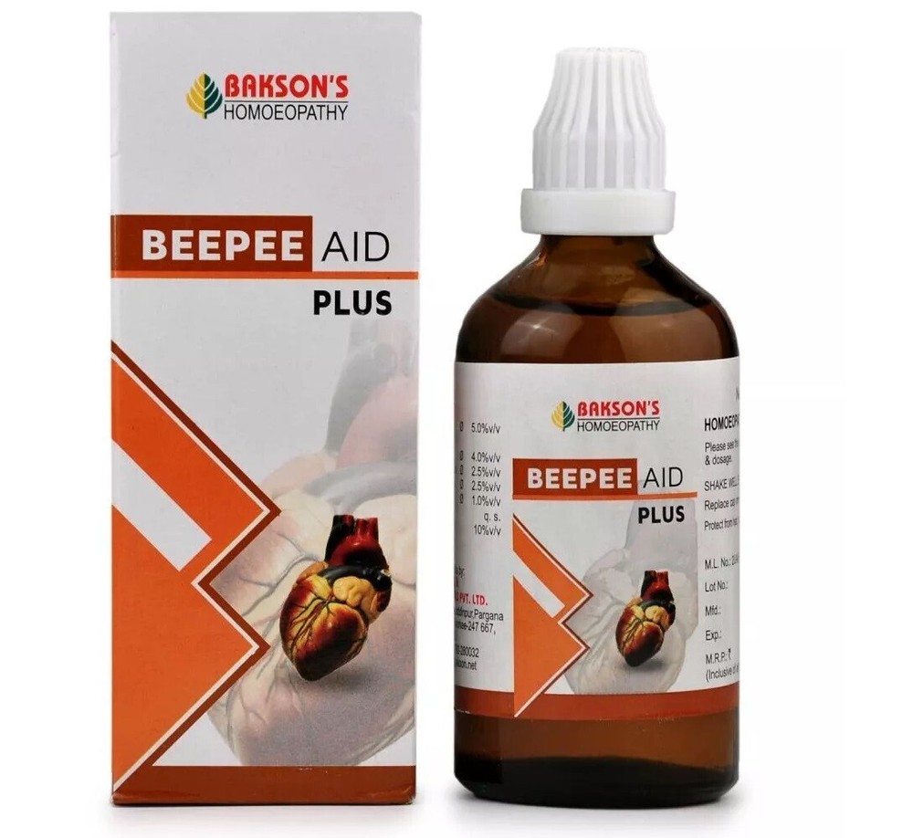 Bakson Homeopathic Bee Pee Aid Plus Drops (100ml)