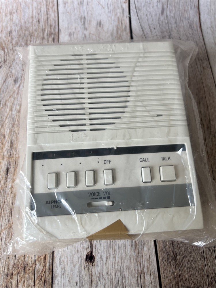 LEM-3 Aiphone Open Call Master Intercom White New
