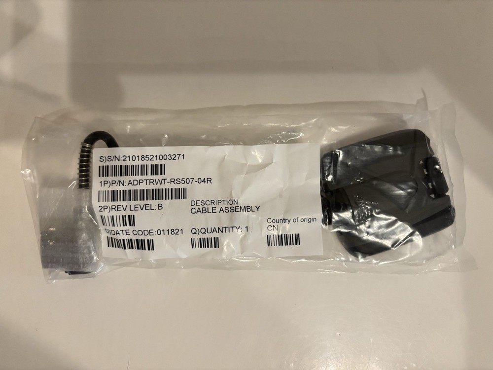 RS507 adapter cable, ADPTRWT-RS507-04R