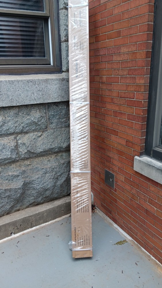 87" x 49" projector screen