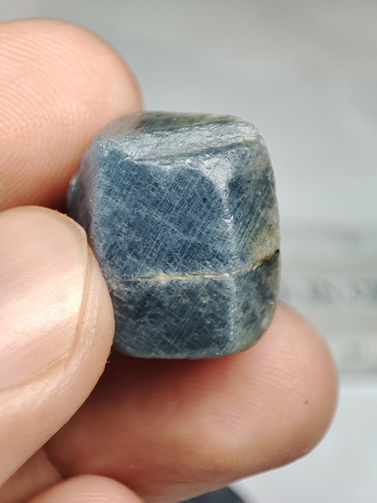 Rough Sapphire crystals , Having Good Luster & Nice Color.
