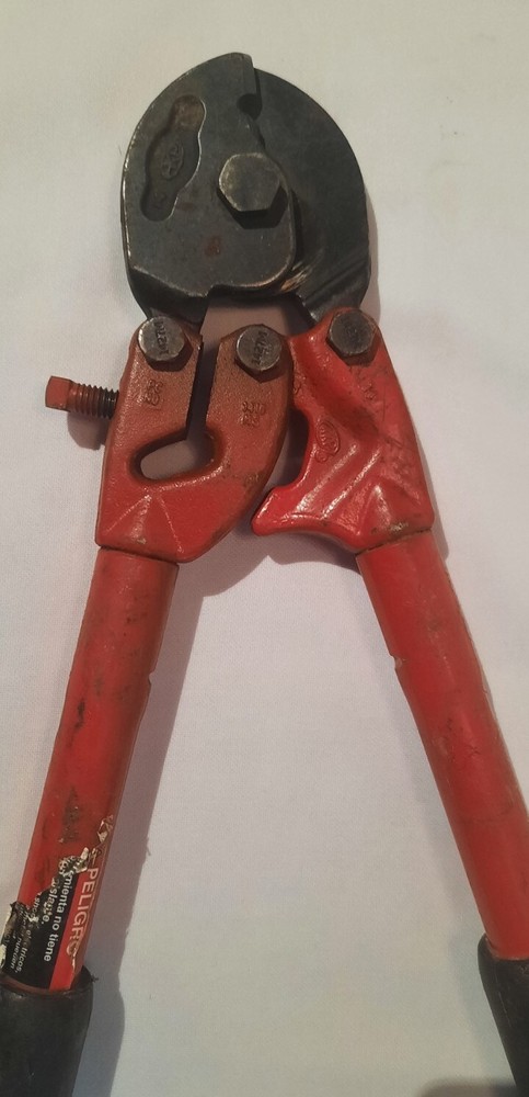 HK Porter Shear Type Cable Cutter 10.5" Handle