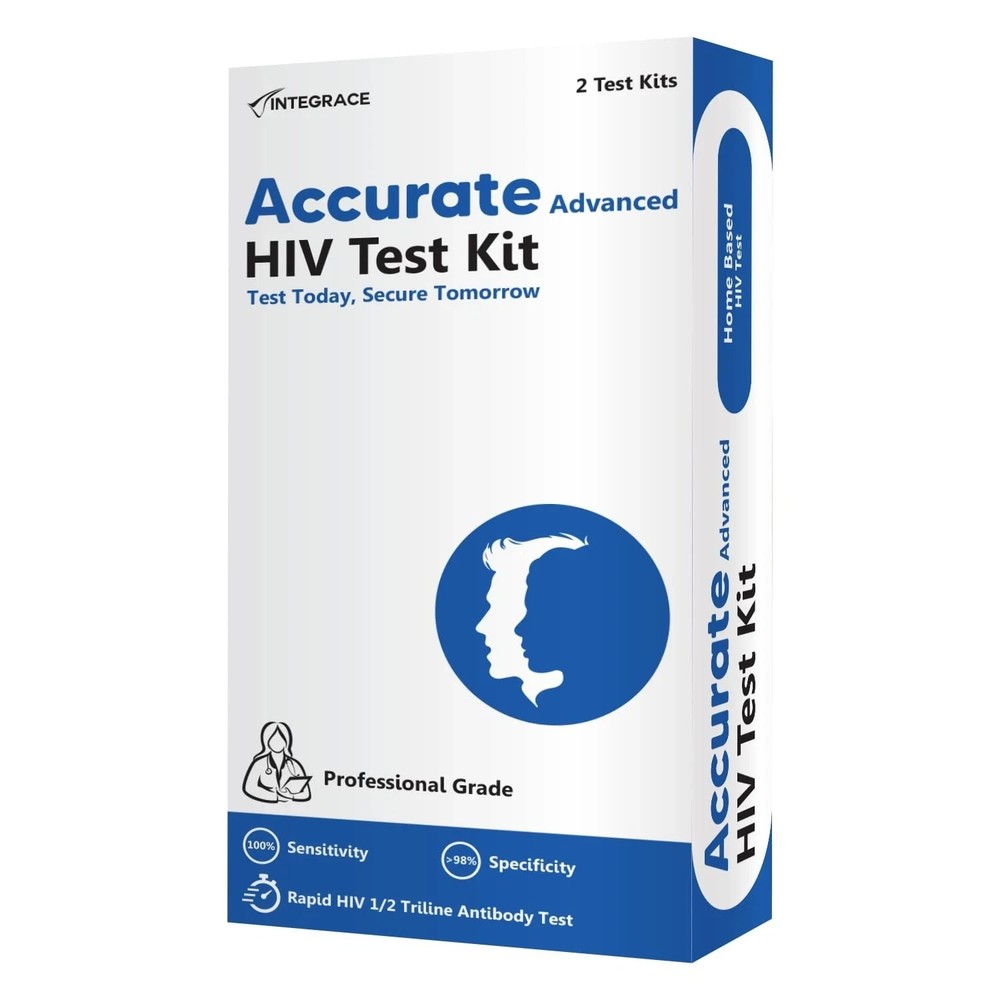 HIV TEST KIT At Home Blood Test Kit Easy Accurate Instant Rapid Testing Tool