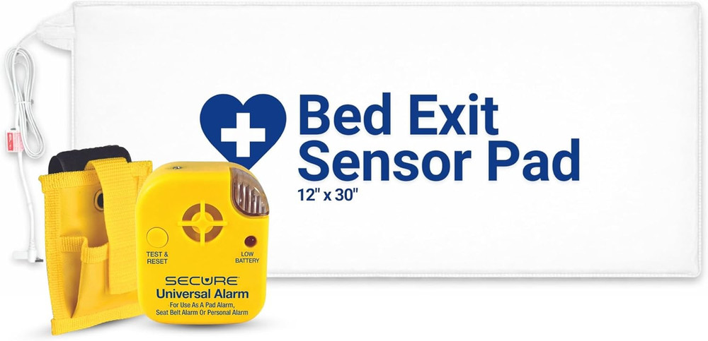 Bed Exit Alarm for Elderly Adults Fall Prevention - Long-Term 12 X 30 Sensor Pad
