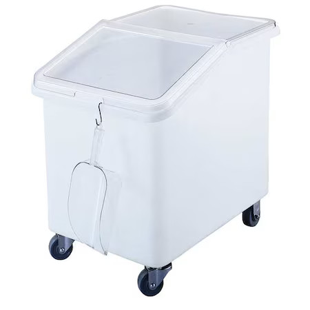 Cambro Eaibs37148 Ingredient Bin Ingredient Bin, White, Polyethylene