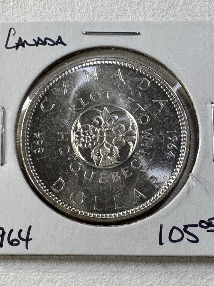 1964 Canada $1 Silver Coin