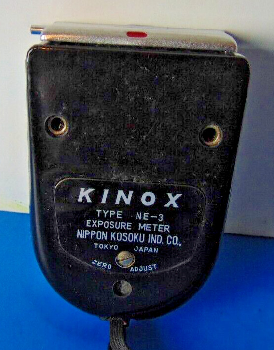 Kinox Type NE-3 Exposure Meter in Original Case