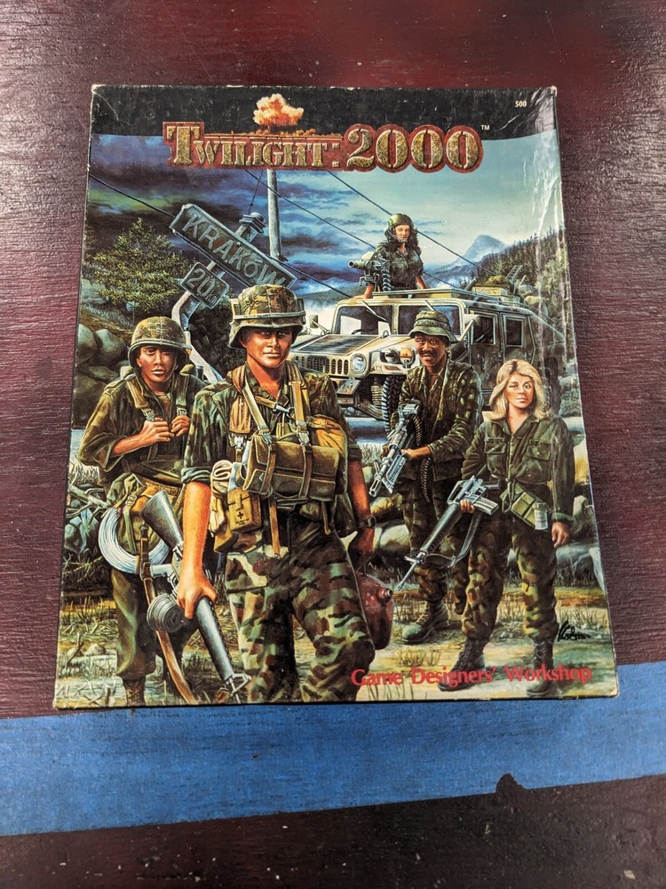 Twilight 2000 Box Set 1984 Complete Minus Dice