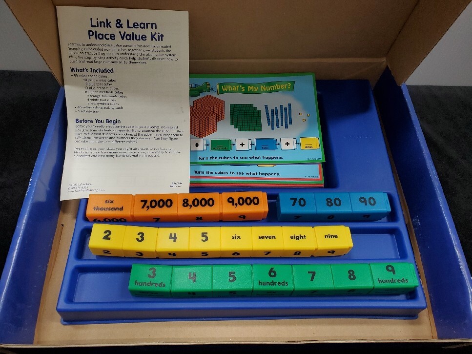 LAKESHORE Link and Learn Place Value Kit age 6+