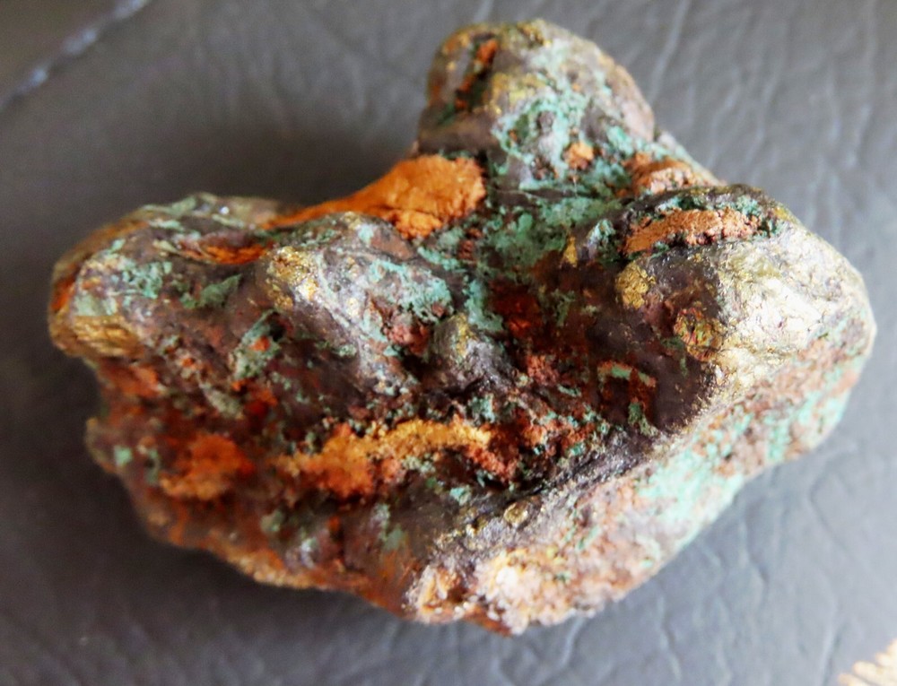Chalcopyrite, STUNNING COLORS 82 GRS