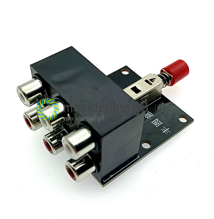Dual Channel Sound Source Switch Board Signal Input Non Ground Switching Board M