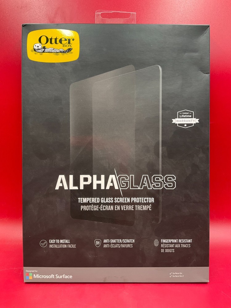 Otterbox Alpha Glass Screen Protector Microsoft Surface Go 77-65228 ✅❤️️✅❤️️