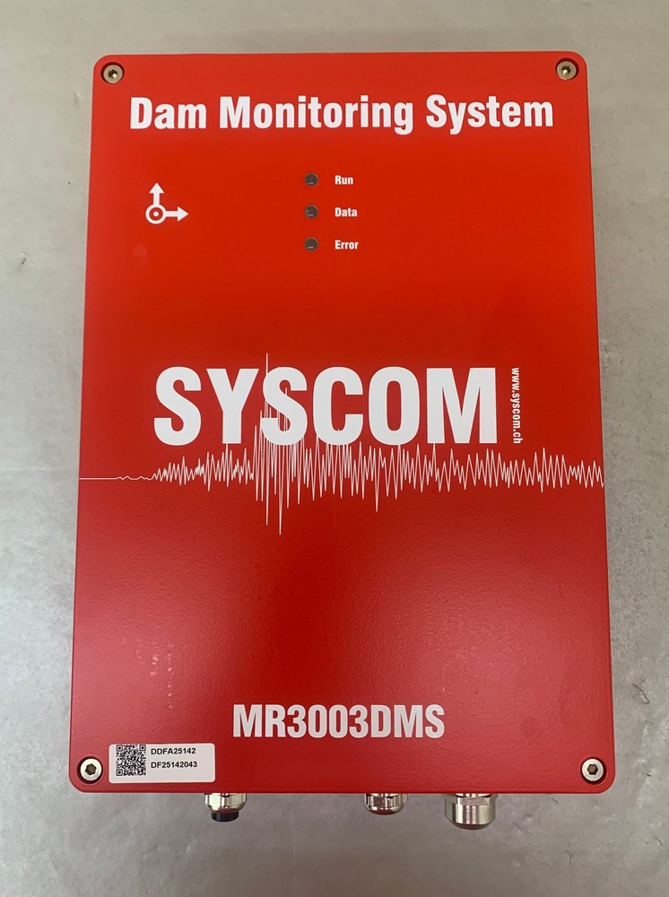 Syscom MR3003DMS Strong Motion Dam Monitoring System