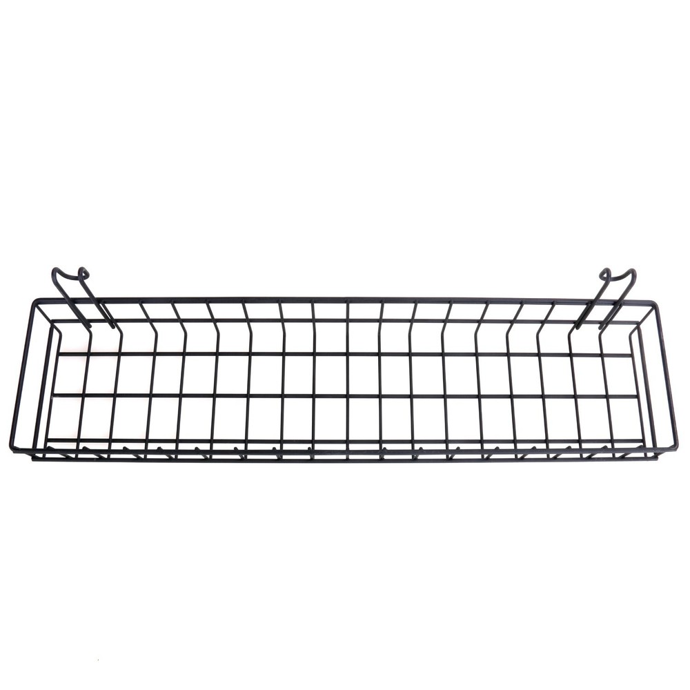 Hanging Basket for Wire Wall Grid Panel, Multi-Function Wall Storage and Disp...