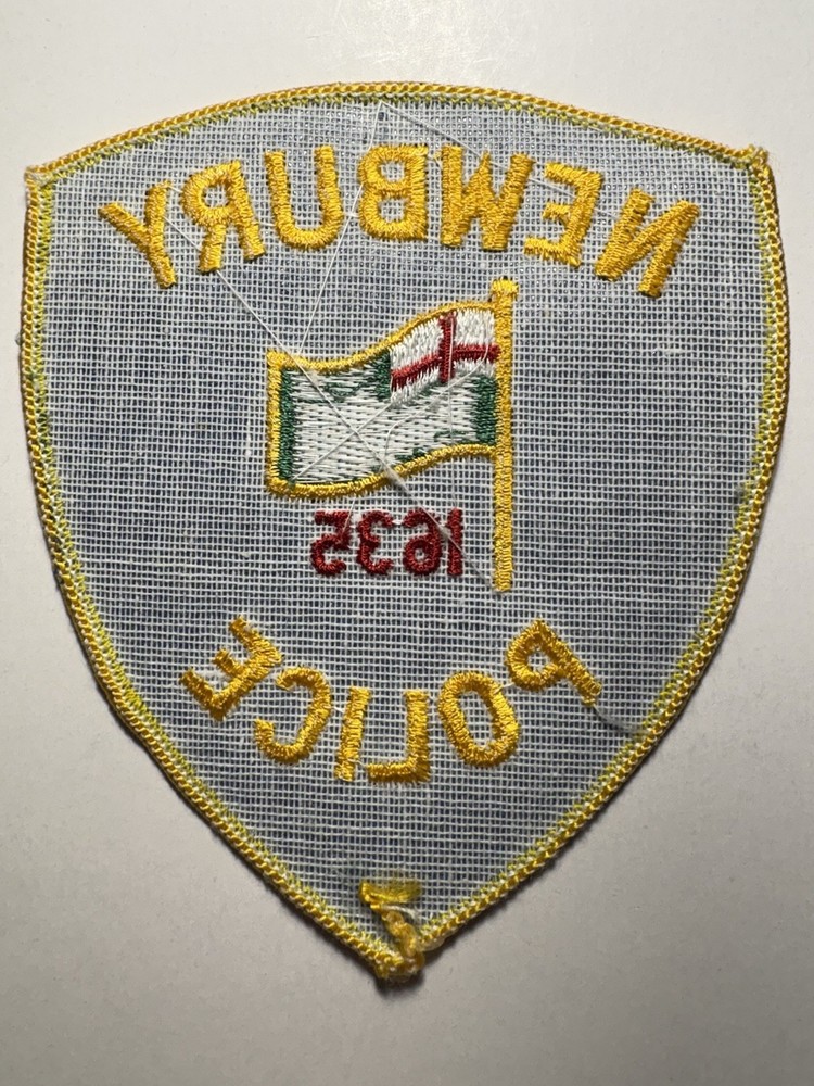 Newbury Massachusetts Police Patch