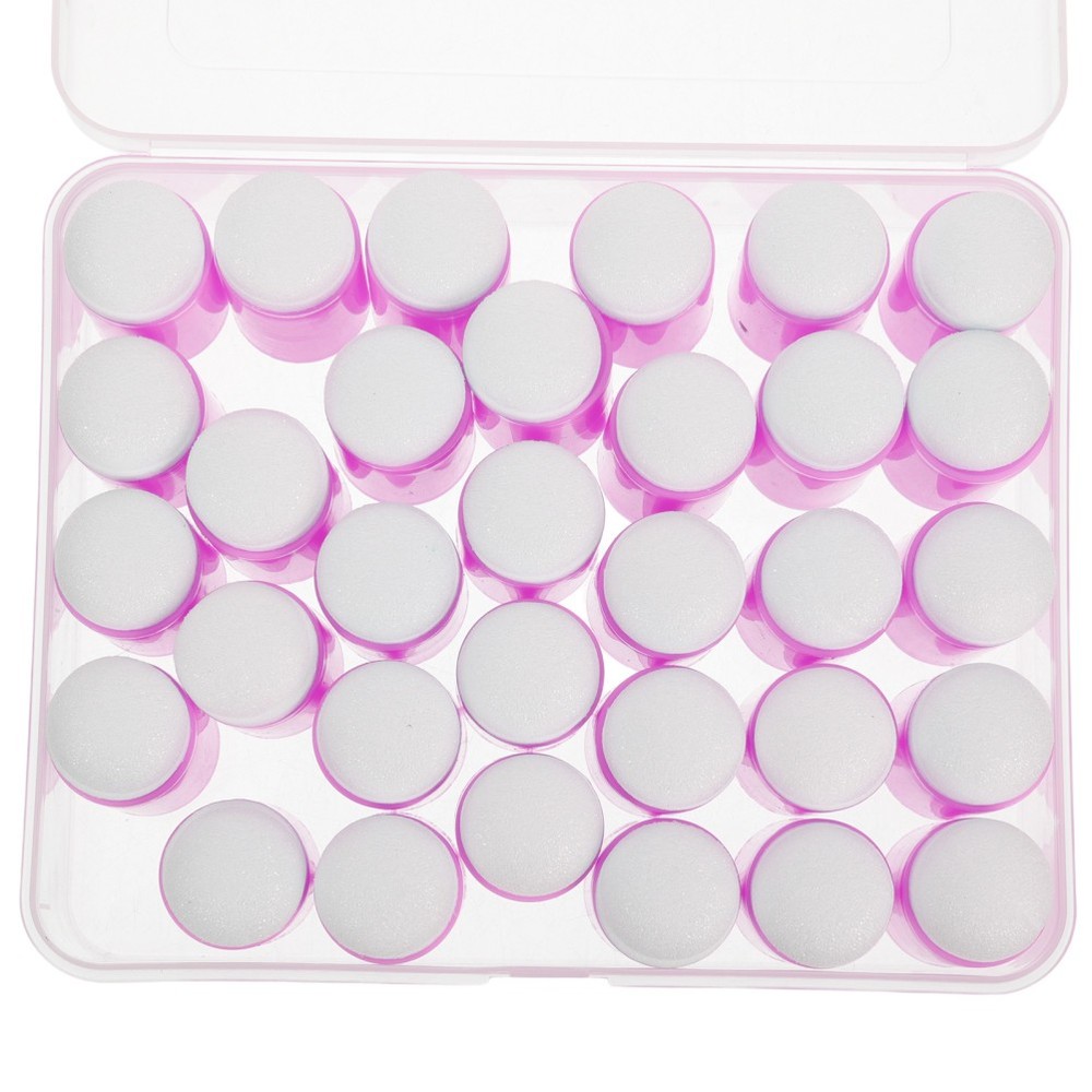 32 Pcs Finger Cot Sponge Painting Drawing Daubers Kit for