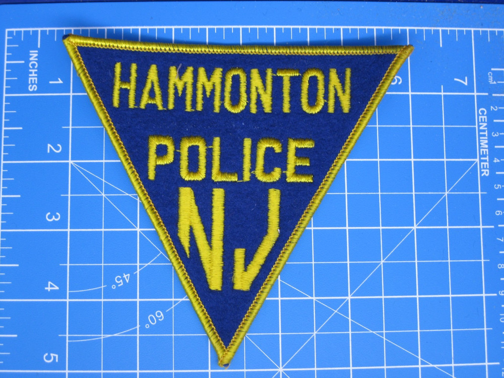 Hammonton New Jersey Police patch