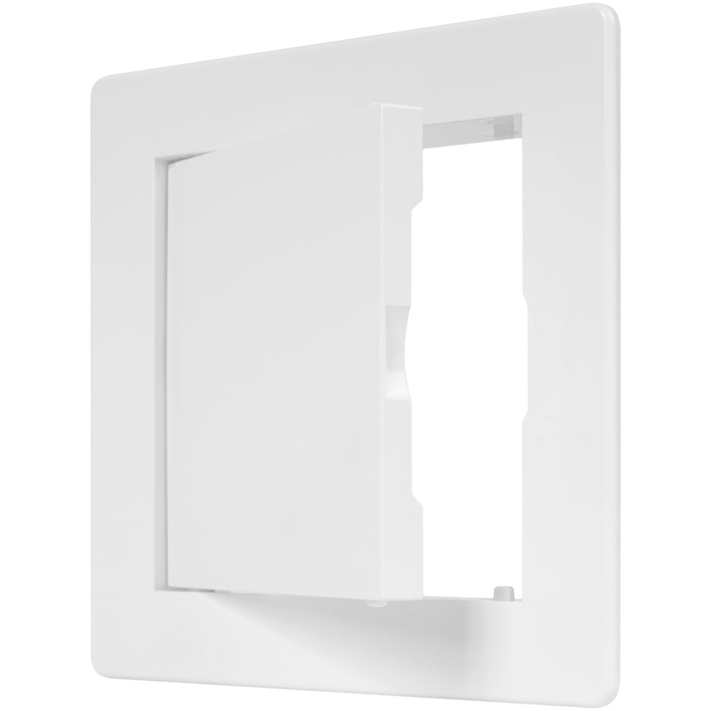 4" x 4" White Plastic Access Panel. Service Shaft Door Panel. Plumbing, Elect...