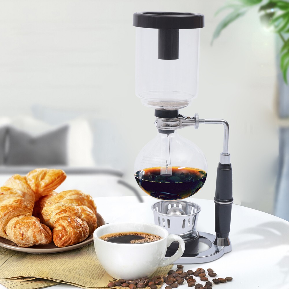 Japanese Style Siphon Coffee Maker - Elegant Glass Brewing Pot