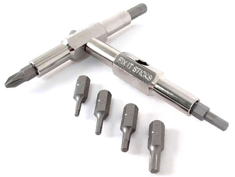 Fix It Sticks 18 Piece Interchangeable T-Handle & Bit Set W/ Compact Holder Case