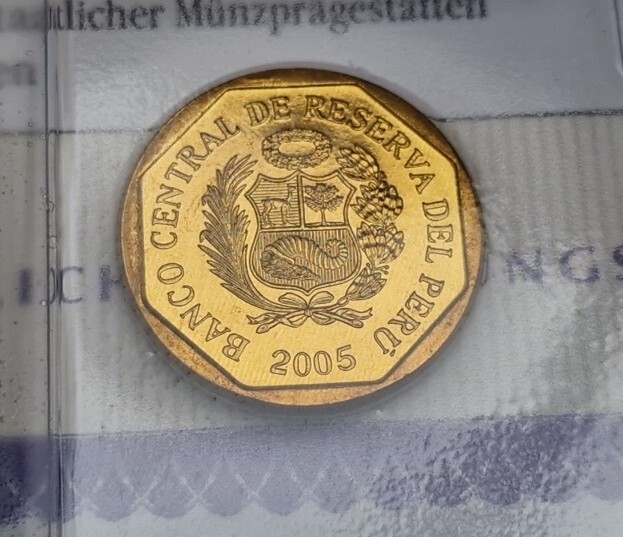 1 Centimo - 5 Soles 2005/2009 Excellent Condition Coins Set Peru 🇵🇪