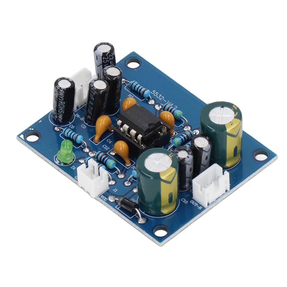 Preamp Module Audio Preamplifier Board NE5532 Chip Accessory Part For Replace↑